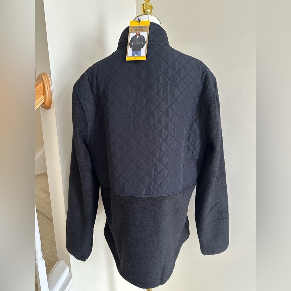 NWT Eddie Bauer Mixed Media Jacket- Medium - Picture 4 of 10